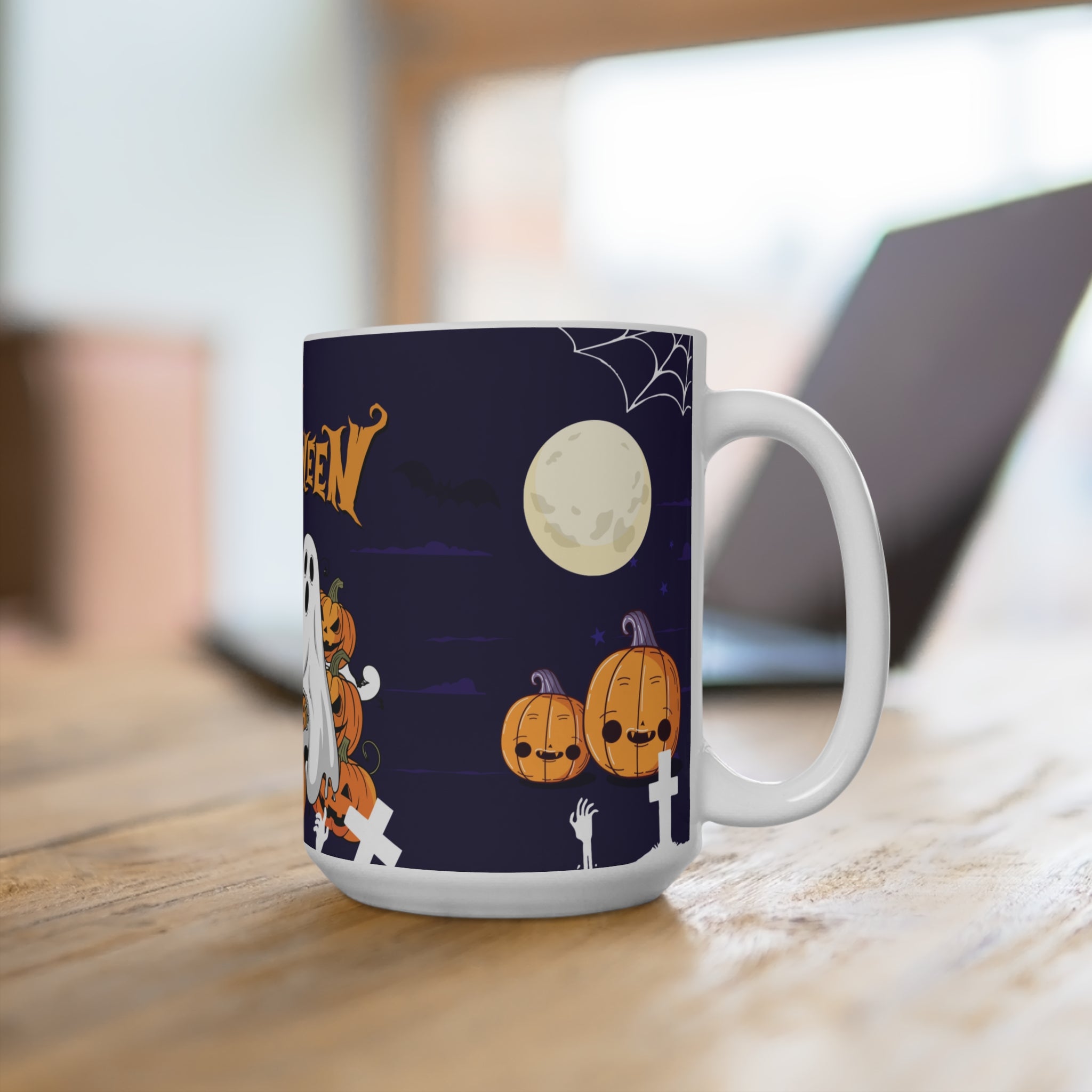 Happy Halloween is Better with Cats | Mug